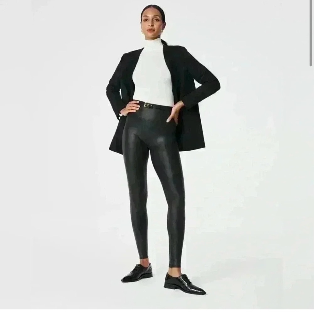 Spanx Faux Leather Leggings